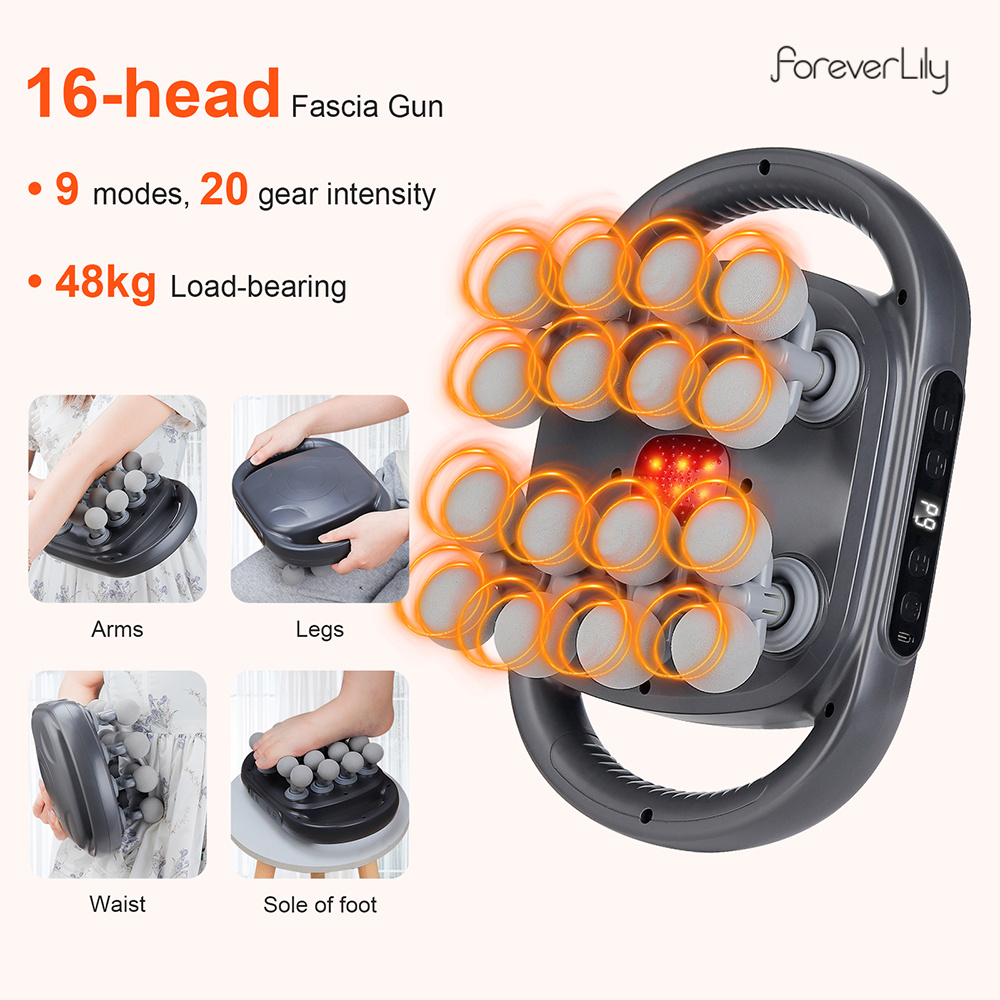Health Wellness - Pistolet de Massage corporel à vibrations
