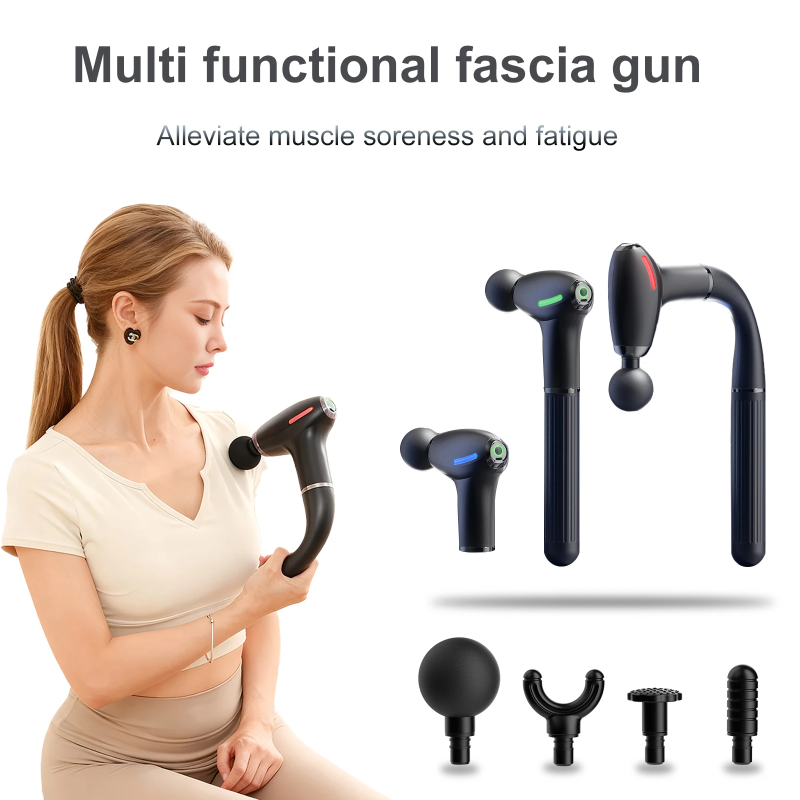 Health Wellness - Pistolet de fascia fonctionnel Mulit avec