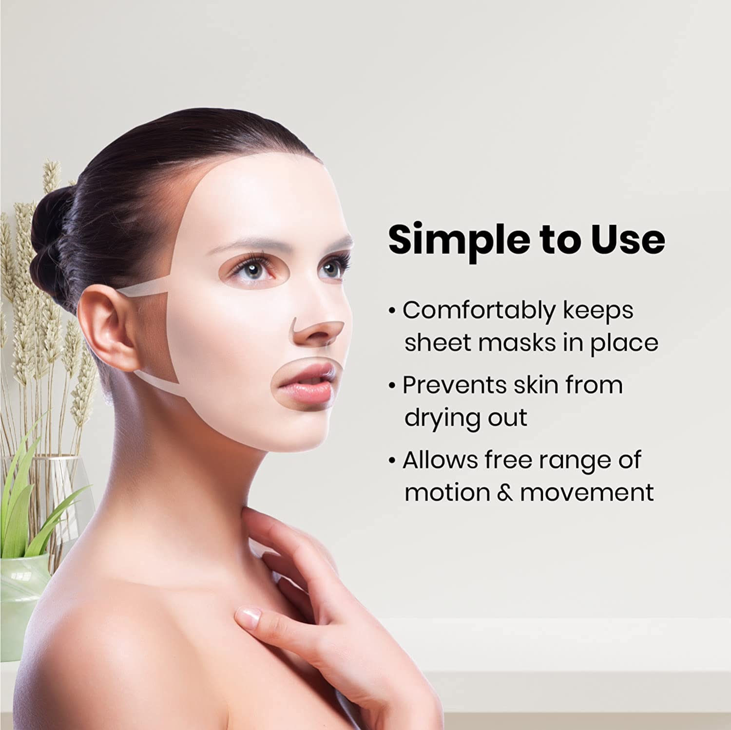 Support de masque facial en si - Health Wellness avis et prix